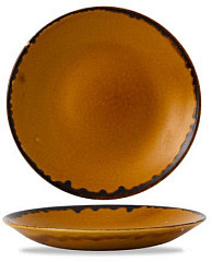 Тарелка глубокая Dudson 25,5 см, коричневая HVBRPD251 в Санкт-Петербурге, фото