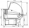 Холодильная витрина Марихолодмаш Илеть ВХС-2,1 динамика фото