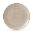 Тарелка мелкая круглая  Stonecast Nutmeg Cream SNMSEV101 26 см