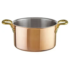 Кастрюля Paderno 15500 сталь нерж.,медь 3,5л D=20,H=11см медный,металлич. (04019007) в Санкт-Петербурге, фото 1