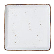 Блюдо квадратное Petye New Rustics 26,5 см, белое LN-SQDNP-265-RST-WHT