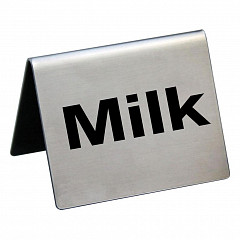 Табличка P.L. Proff Cuisine Milk 5*4 см, сталь в Санкт-Петербурге, фото