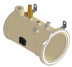 Бак парогенератора в сборе Pony 118590/C2, фото 2
