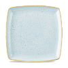 Тарелка мелкая квадратная Churchill Stonecast Duck Egg Blue SDESDS101 26,8 см фото