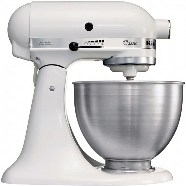 Планетарный миксер KitchenAid 5K45SSEWH фото