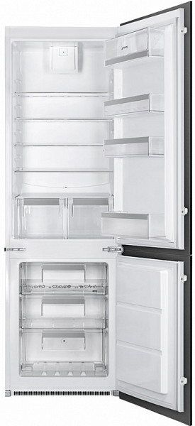 Встраиваемый комбинированный холодильник Smeg C7280NEP1 фото