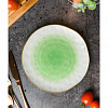 Тарелка P.L. Proff Cuisine 21 см зеленая фарфор The Sun Eco фото