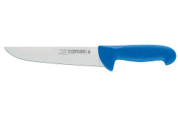 Нож поварской Comas 20 см, L 33,5 см, нерж. сталь / полипропилен, цвет ручки синий, Carbon (10100) в Санкт-Петербурге фото