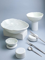 Салатник Casa di Fortuna 1 л, 25,5х20,5 см h 7 см, фарфор, Boletus Fusion (CDF BT F05) в Санкт-Петербурге, фото 2