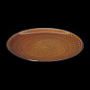 Тарелка без бортов Tvist 10,5'' 266мм, коричневый Madeira фото