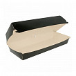 Коробка для панини, хот-дога  Black 26*12*7 см, 50 шт/уп, картон