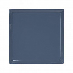 Тарелка квадратная Corone Colore 10,75'' 275мм синяя в Санкт-Петербурге, фото