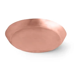 Блюдо для морепродуктов с неровными краями медное Gibco 35 см Купер в&nbsp;Санкт-Петербурге фото