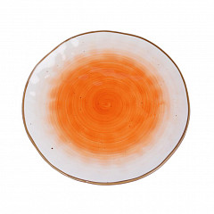 Тарелка P.L. Proff Cuisine 19 см оранжевая фарфор The Sun Eco в Санкт-Петербурге, фото