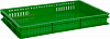 Ящик для полуфабрикатов Luxstahl 600х400х75 мм перфорированные бока, сплошное дно, ПЭНД [ЯП 1.2] фото