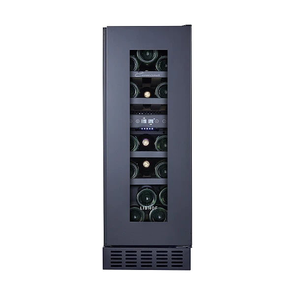 Встраиваемый винный шкаф Libhof CFD-17 Black фото