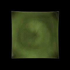 Тарелка квадратная Corone 12'' 305мм, зеленый Cocorita в Санкт-Петербурге фото