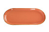 Блюдо овальное Porland 30х15 см фарфор цвет оранжевый Seasons (118130) фото
