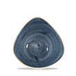 Салатник треугольный Churchill Stonecast Blueberry SBBSTRB61
