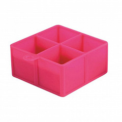 Форма для льда P.L. Proff Cuisine Куб 4 ячейки 4,5*4,5 см силикон в Санкт-Петербурге фото