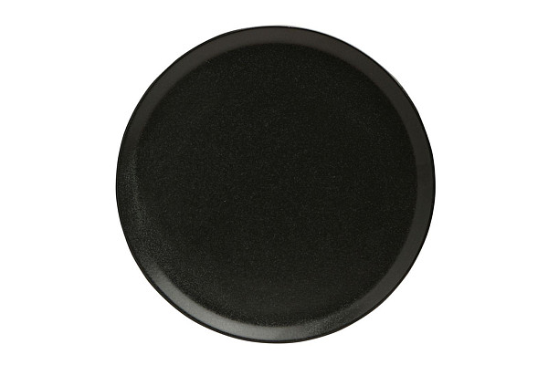 Тарелка для пиццы Porland 20 см фарфор цвет черный Seasons (162920) фото