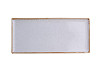 Блюдо прямоугольное Porland 35х16 см фарфор цвет серый Seasons (358836) фото
