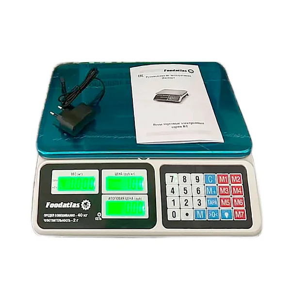 Весы торговые Foodatlas ВТ-40 фото