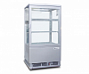 Шкаф-витрина холодильный Convito RT58L-1 Silver фото