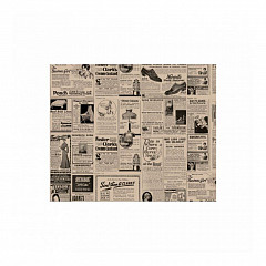 Упаковочная бумага Garcia de Pou Газета, крафт, 28*34 см, жиростойкий пергамент 34 г/см2, 1000 шт/уп в Санкт-Петербурге фото