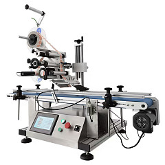 Автоматический этикетировщик для плоских поверхностей Hualian Machinery HLKBL-150D в Санкт-Петербурге, фото