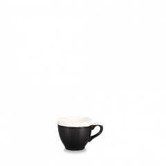 Чашка Espresso Churchill 100мл Monochrome, цвет Onyx Black MOBKCEB91 в Санкт-Петербурге, фото