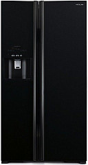Холодильник Hitachi R-S702 GPU2 GBK черное стекло в Санкт-Петербурге, фото