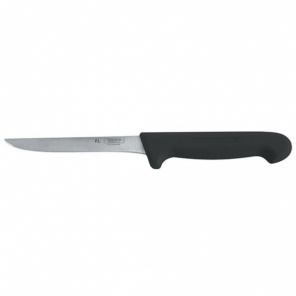 Нож  обвалочный P.L. Proff Cuisine PRO-Line 15 см, черная пластиковая ручка (99005002) фото