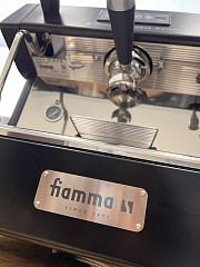 Рожковая кофемашина Fiamma Compass 1 SE TC Black, фото 5