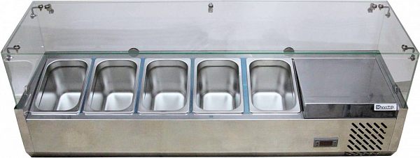 Холодильная витрина для ингредиентов Convito RT-1200L фото