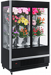 Холодильная горка  FC20-08 VM 1,0-1 STANDARD FLORA (фронт X7 распашные двери)