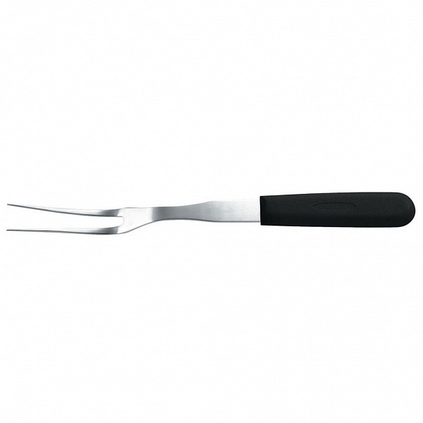 Вилка для мяса P.L. Proff Cuisine PRO-Line 20 см, черная пластиковая ручка фото