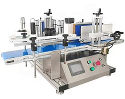 Автоматический этикетировщик для круглой тары Hualian Machinery HLKP-35 в Санкт-Петербурге, фото