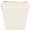 Коробка для лапши Garcia de Pou 780 мл белая, 8*7 см, СВЧ, 50 шт/уп, картон
