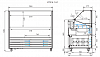 Витрина для мороженого Полюс IC72 SL 1,3-1 стандартный цвет фото