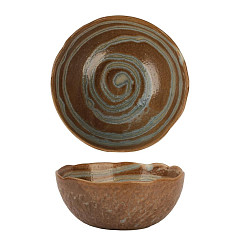 Салатник P.L. Proff Cuisine 695 мл d 15,3/7,6 см h6,3 см Dark Brown Northern lights Frutti di Mare (81241225) в Санкт-Петербурге, фото 4