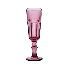 Бокал-флюте для шампанского P.L. Proff Cuisine 125 мл фиолетовый Purple Glass в Санкт-Петербурге фото