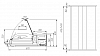 Витрина холодильная настольная Полюс А87 SV 1,5-1 (ВХСн-1,5 Арго) фото