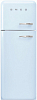 Отдельностоящий двухдверный холодильник Smeg FAB30LPB5 фото