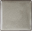 Тарелка без рима квадратная Fortessa 23x23 см , Ston grey, World of Colours (D740.073.0000)