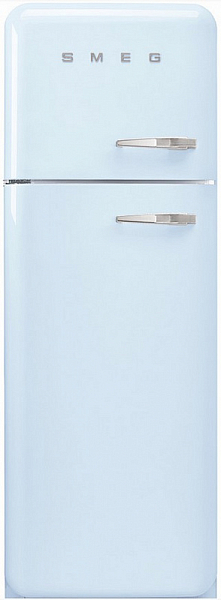 Отдельностоящий двухдверный холодильник Smeg FAB30LPB5 фото