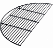 Половина эмалированной решетки для гриля XL (диаметр 61см)  HM24P