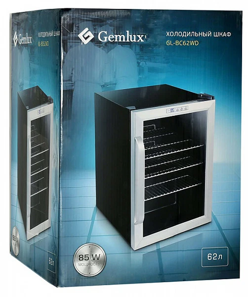 Шкаф холодильный барный Gemlux GL-BC62WD фото