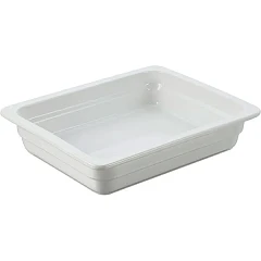 Гастроемкость Revol GN 1/2;фарфор;3л;,H=65,L=320,B=265мм;белый в Санкт-Петербурге, фото 1