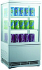 Шкаф-витрина холодильный Starfood 58L (2R) для самообслуживания фото